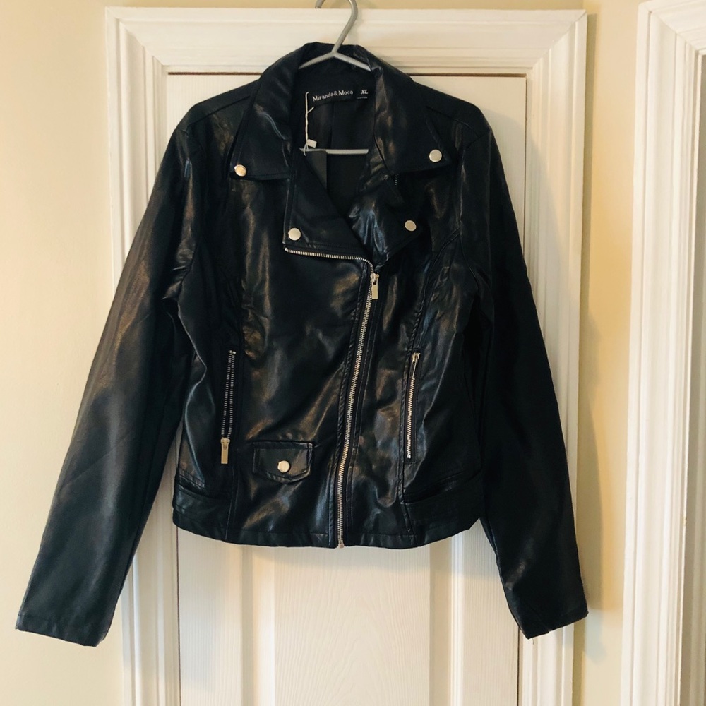 Miranda and Moca faux leather jacket - Picture 5 of 5